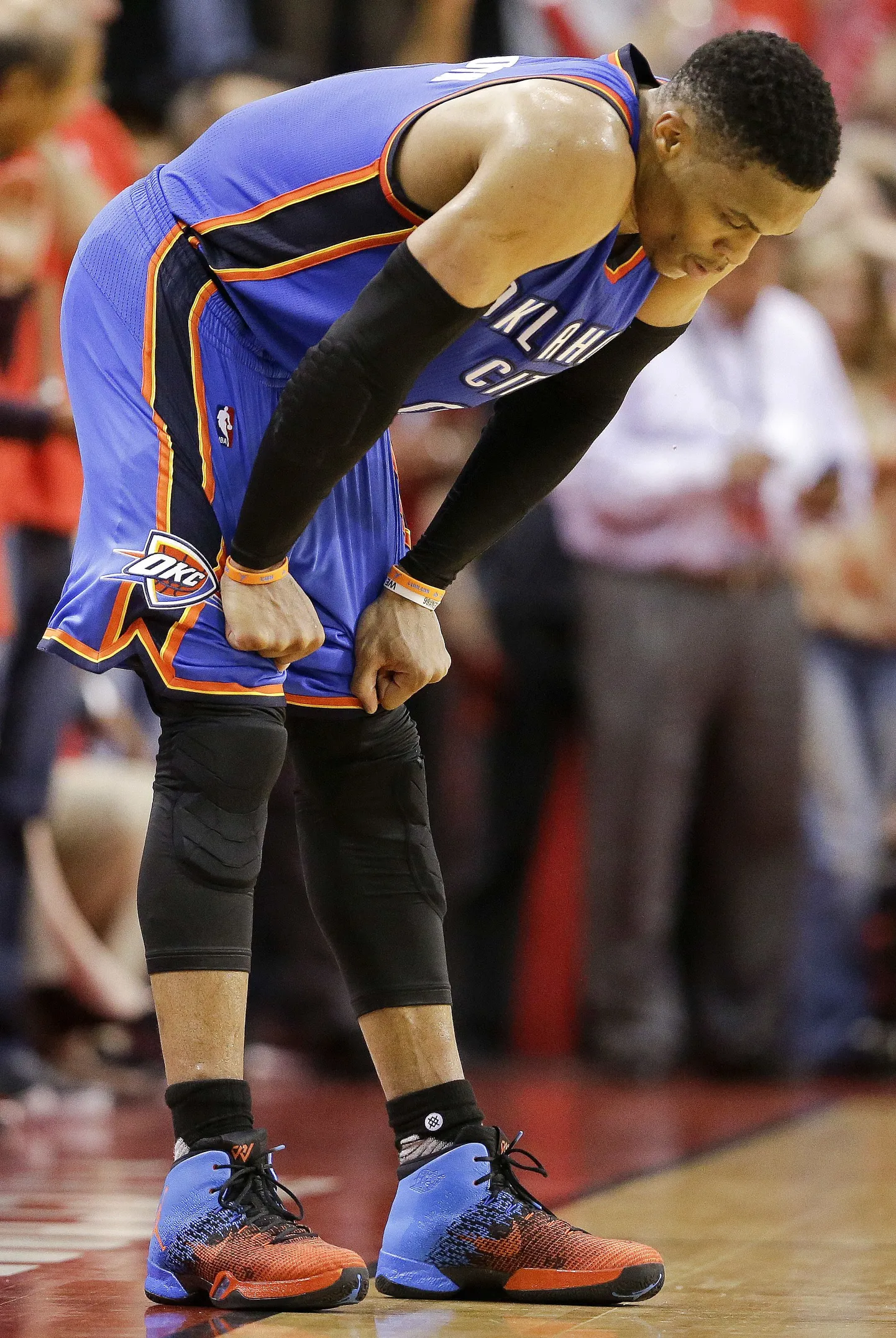 Russell Westbrook tegi ajalugu, aga meeskonda see võidule ei vedanud.