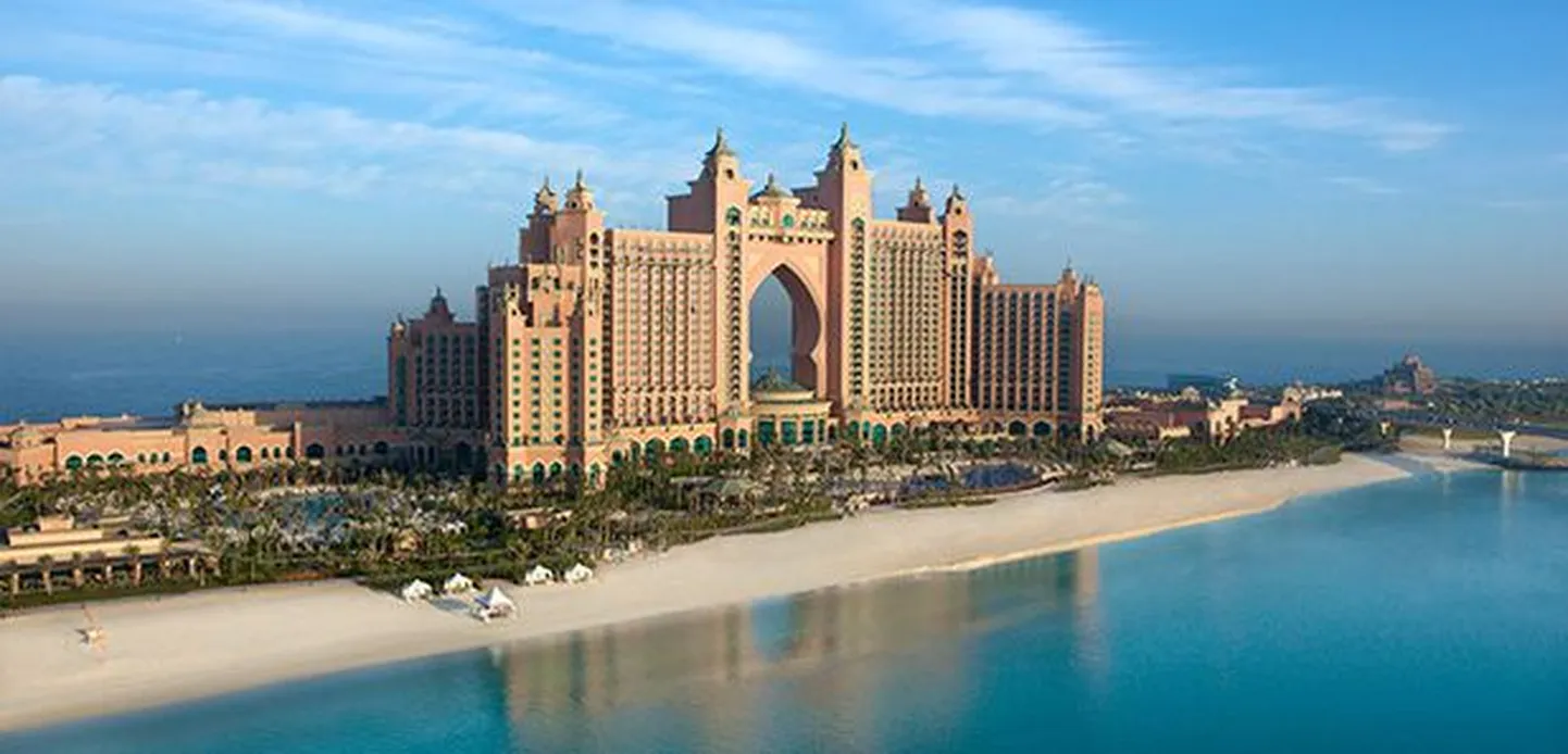 Atlantis The Palm Araabia Ühendemiraatides.