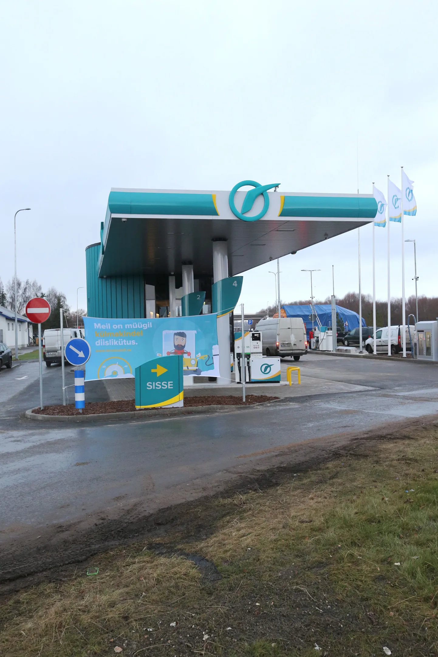Tartu Terminali tankla.