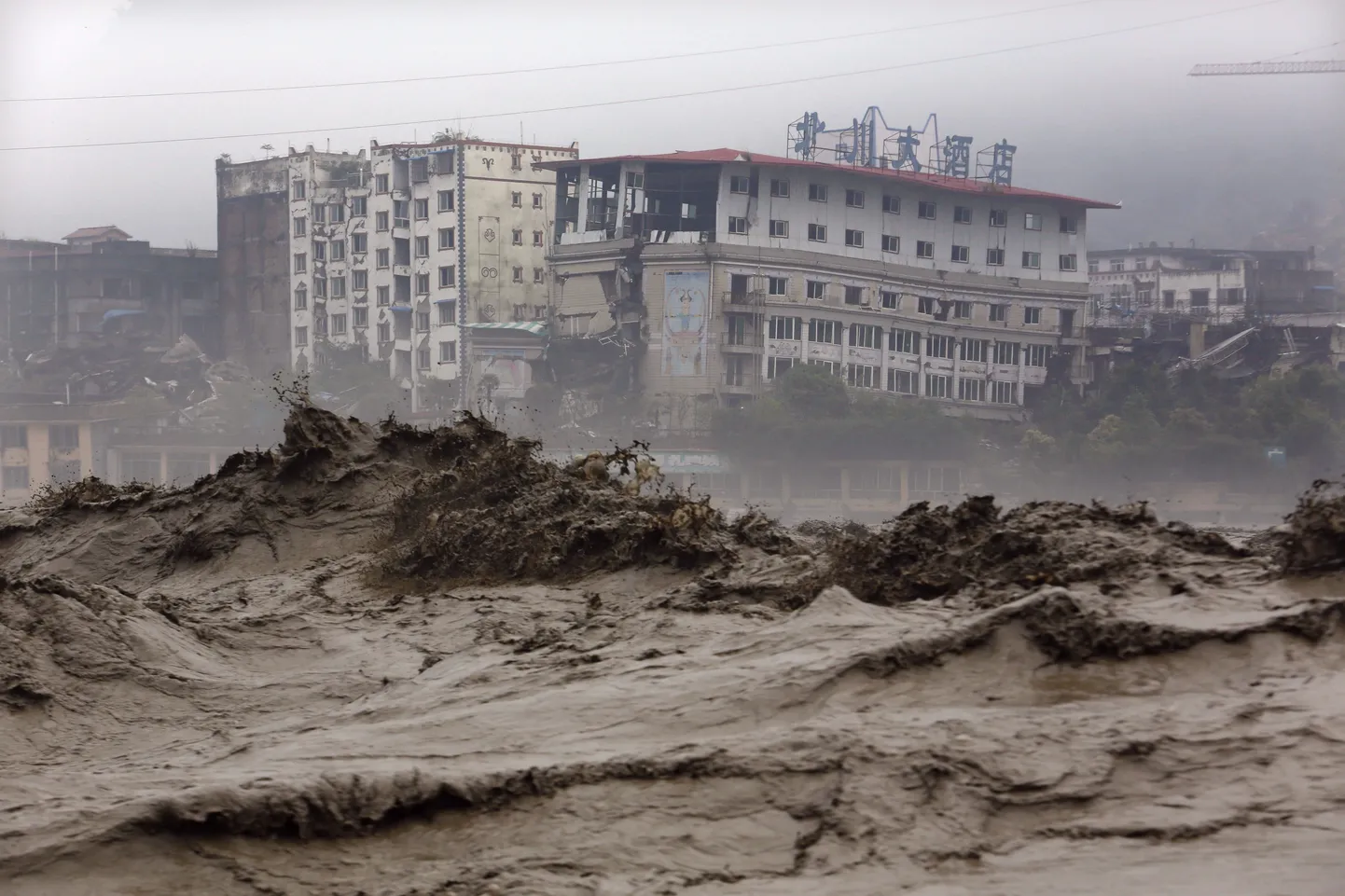 Üleujutused Hiinas Sichuani provintsis