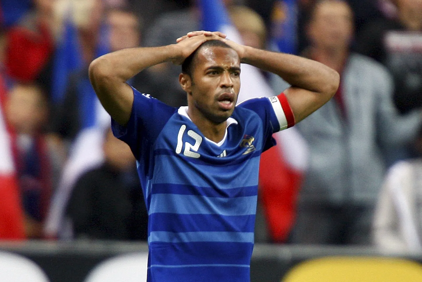 Prantsusmaa koondise ründaja Thierry Henry.