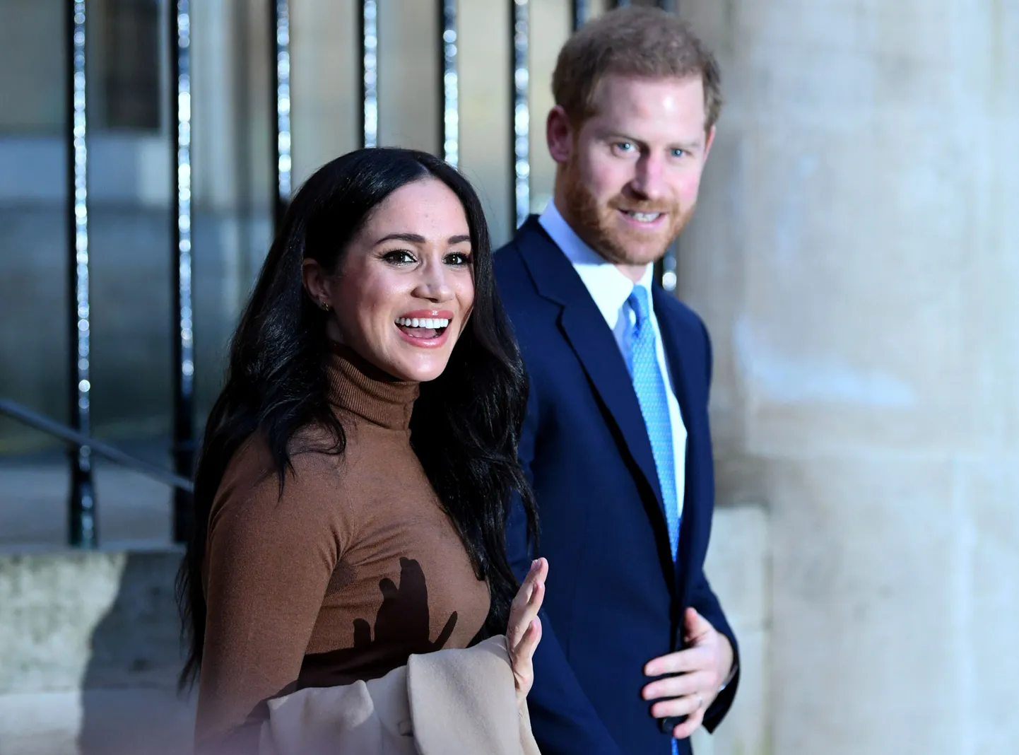 Hertsoginna Meghan ja prints Harry 7. jaanuaril Londonis Kanada majas