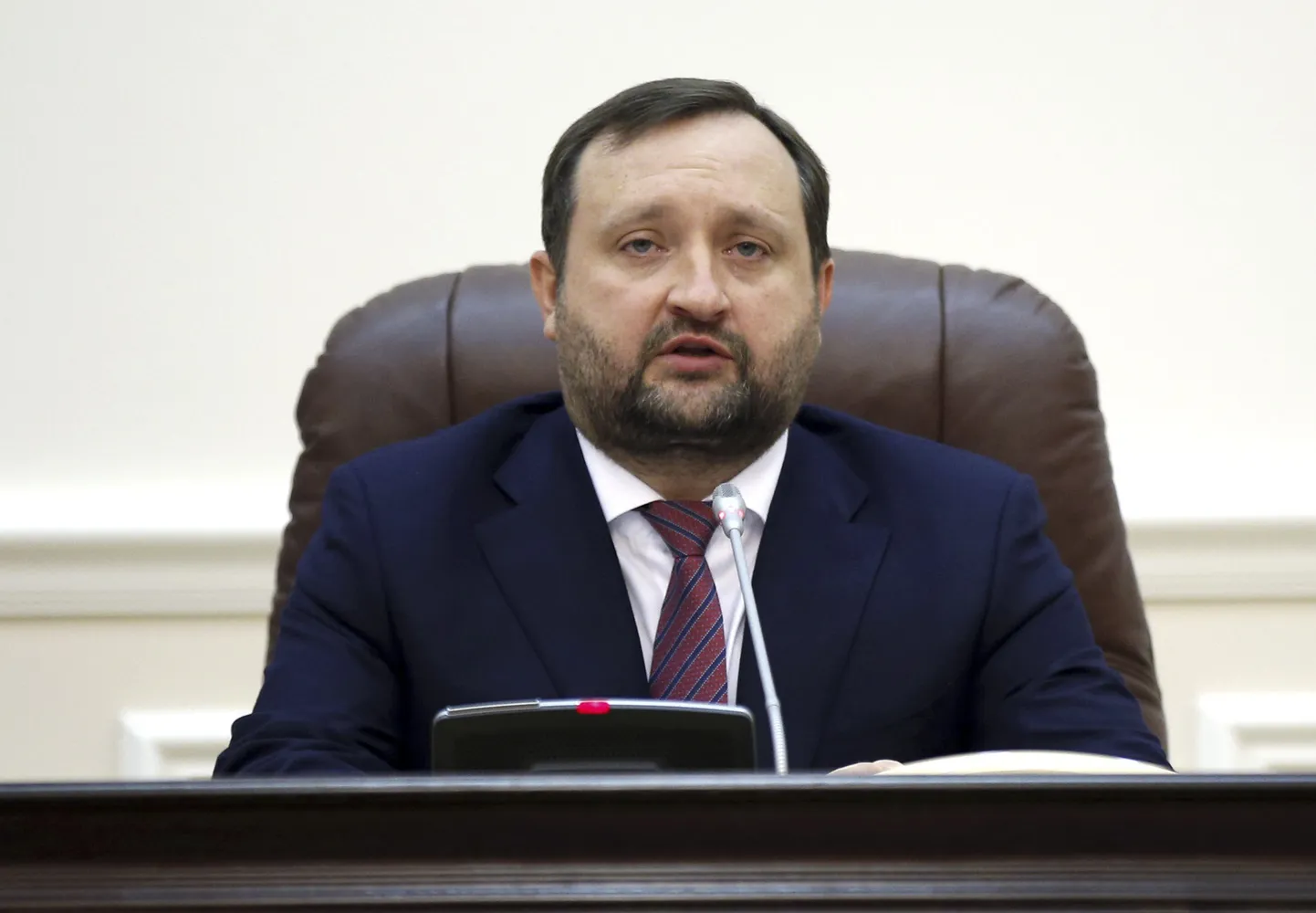 Ukraina peaministri kt Serhi Arbuzov.
