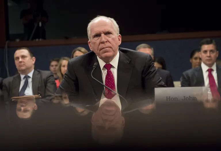 Endine CIA direktor John Brennan annab parlamendi luurekomiteele tunnistust Venemaa sekkumisest 2016. aasta presidendivalimistesse.