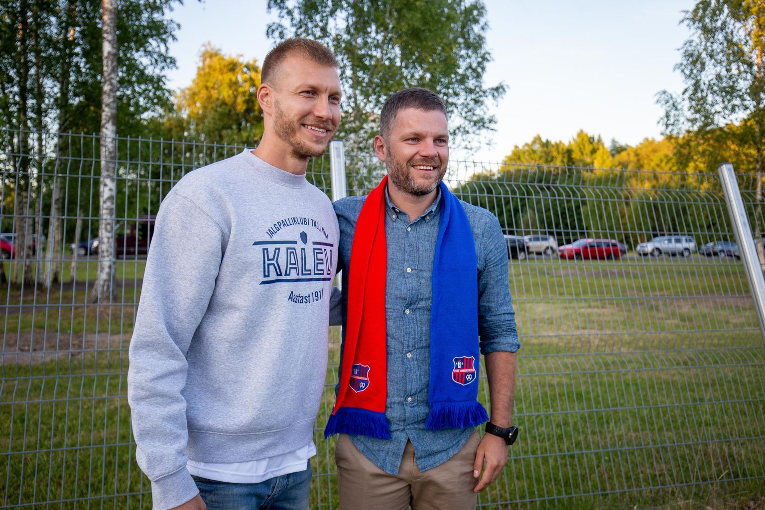 Äripartnerid Ragnar Klavan (vasakul) ja Verstoni tegevjuht Veiko Vesikimäe (paremal).