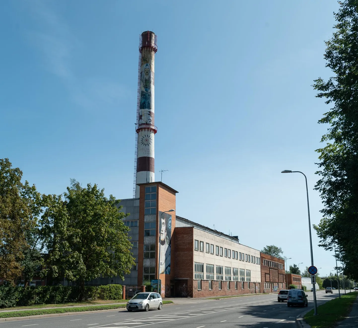 Endine Tartu keskkatlamaja.