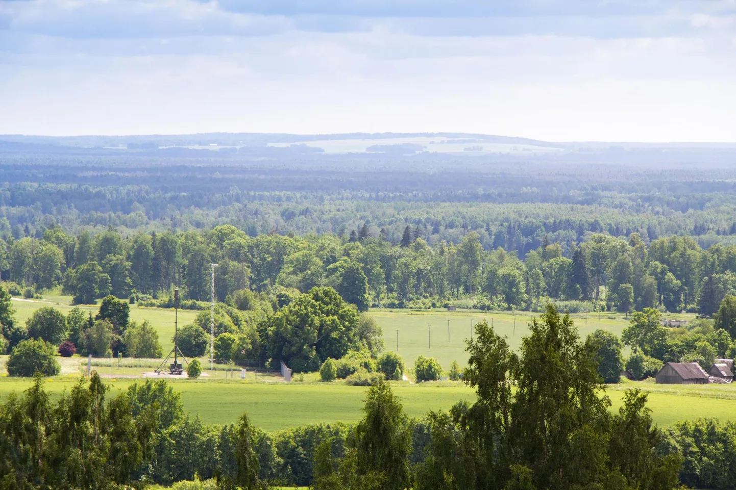 Maastikukaitseala. Pilt on illustreeriv.