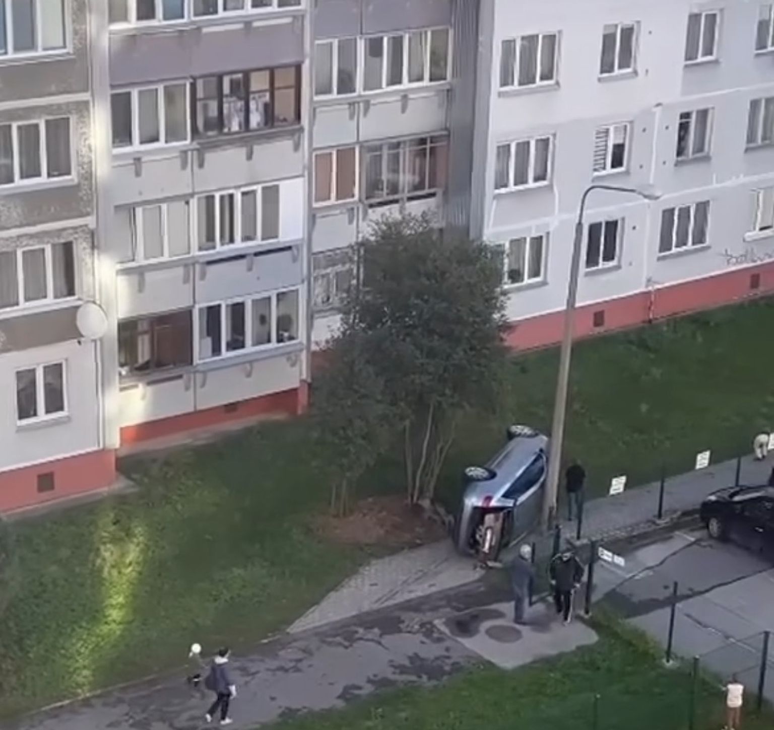 Момент аварии