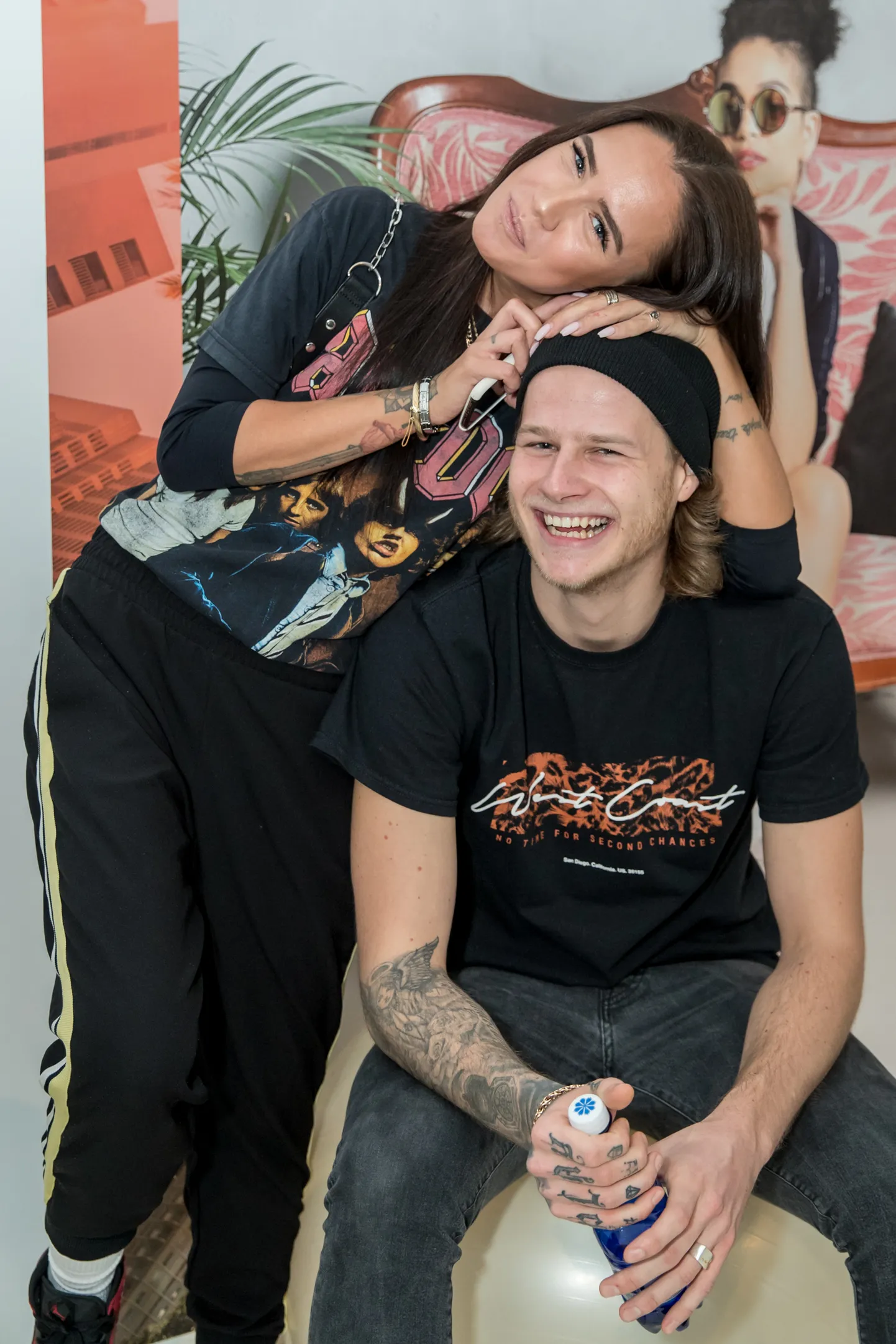 Madeleyn Kurg ja DJ QRX ehk Edgar Kurgs, märts 2019.