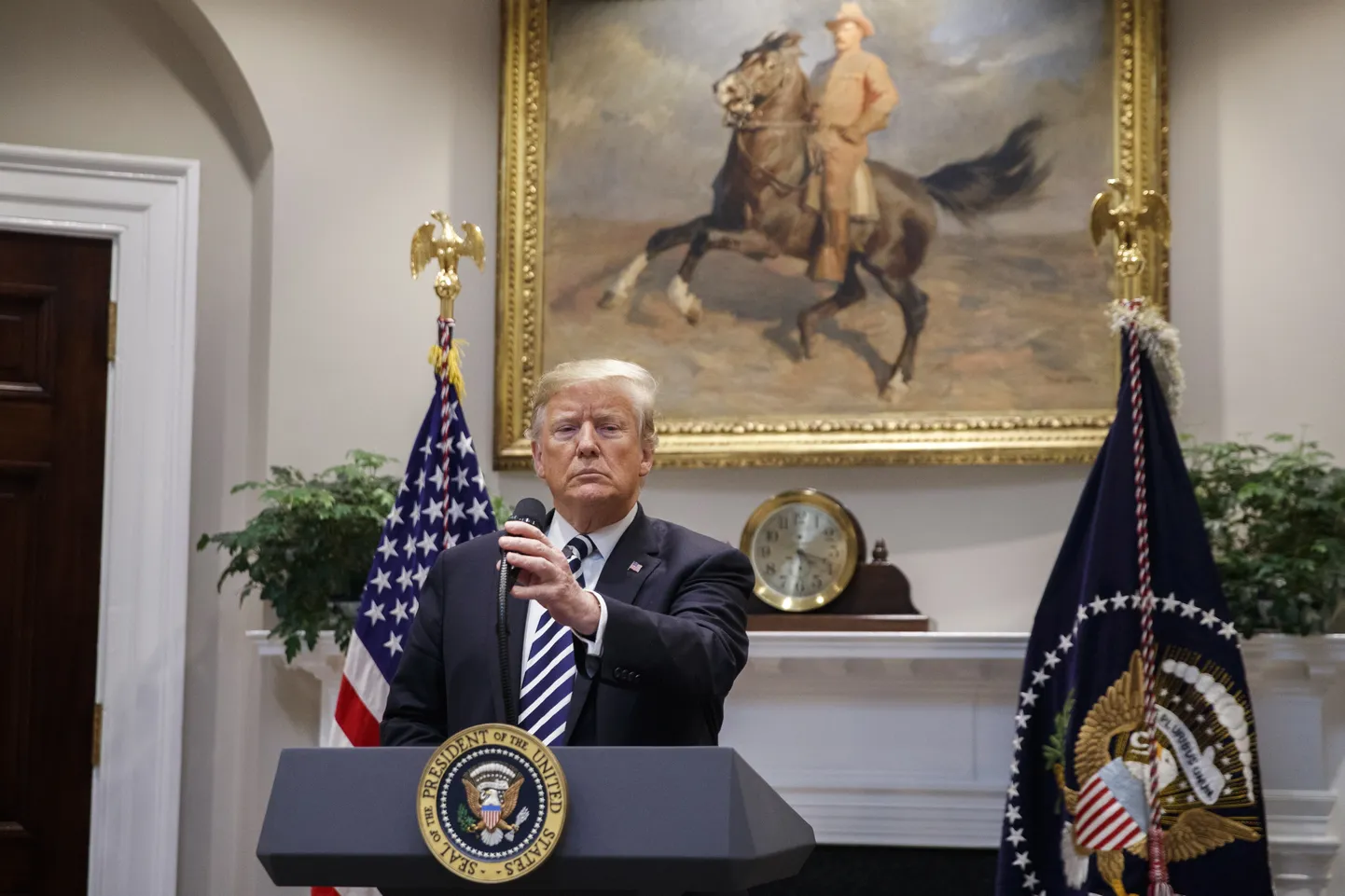 USA president Donald Trump.
