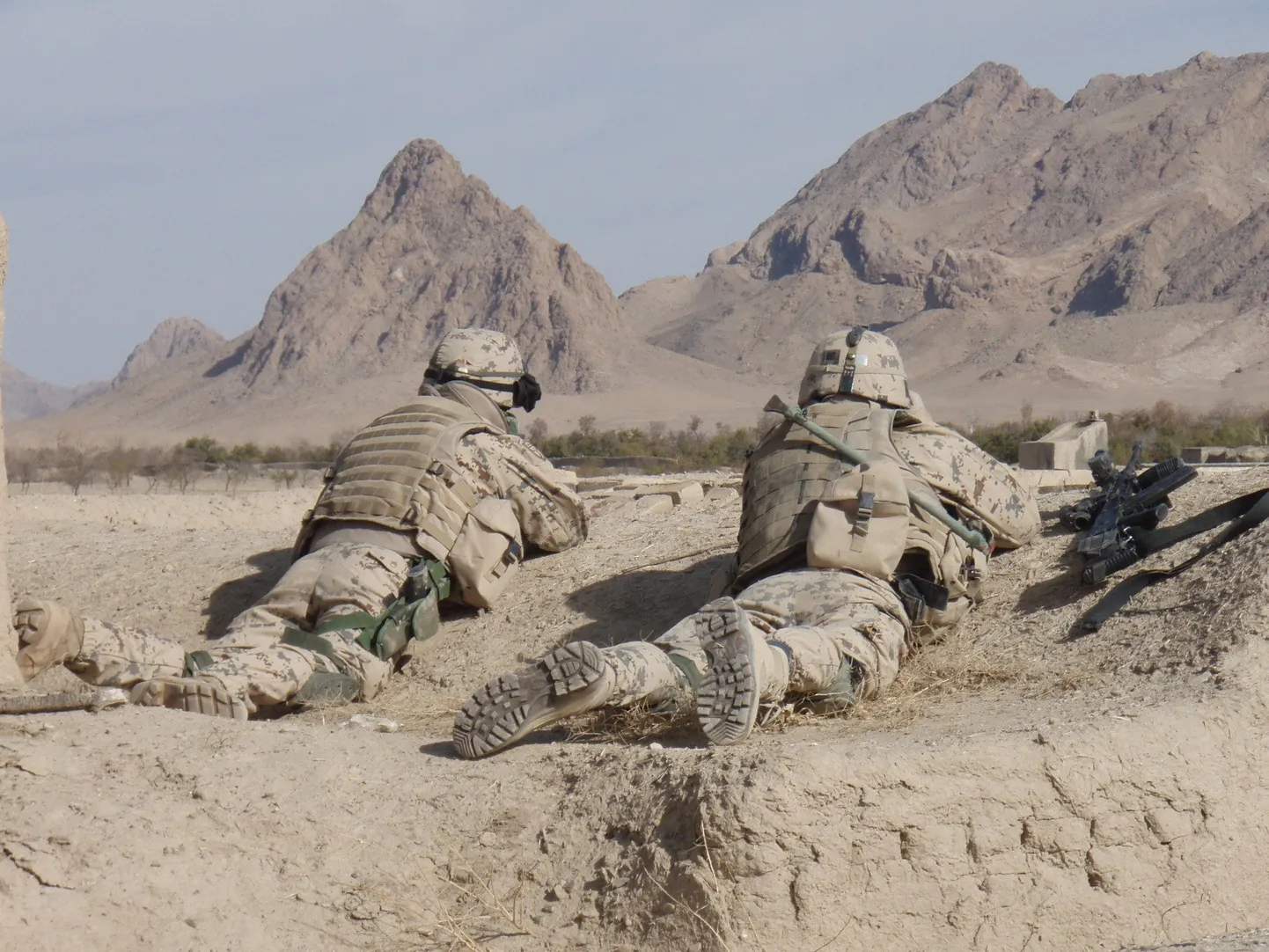 Eesti sõdurid Afganistanis. Pilt on illustratiivne.