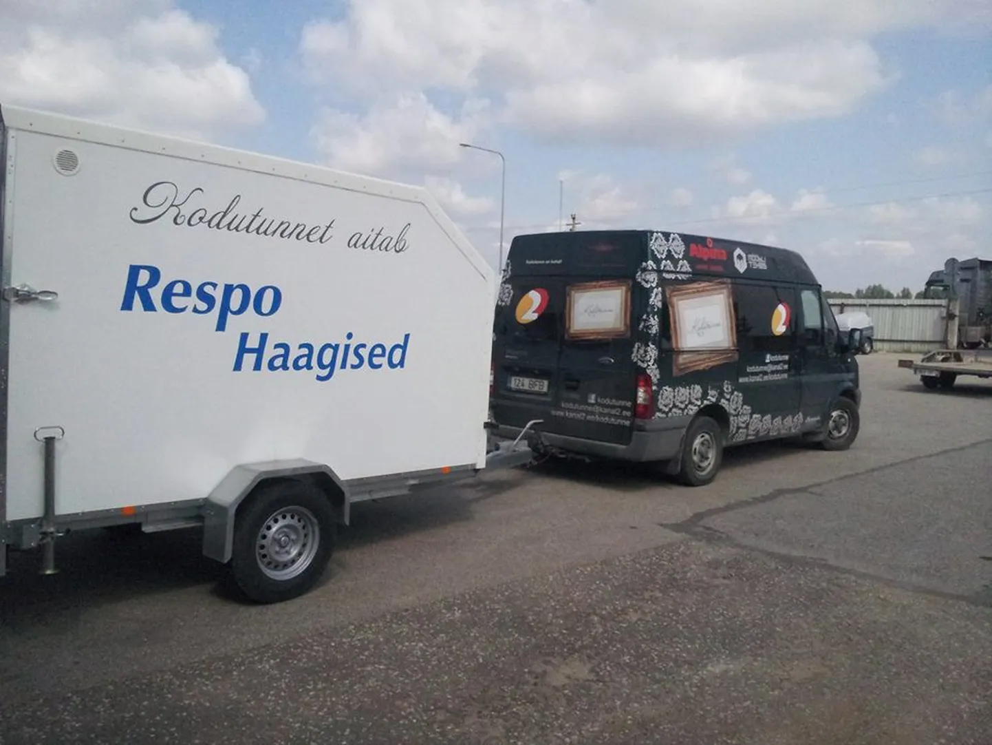 Saate «Kodutunne» kaduma läinud haagis