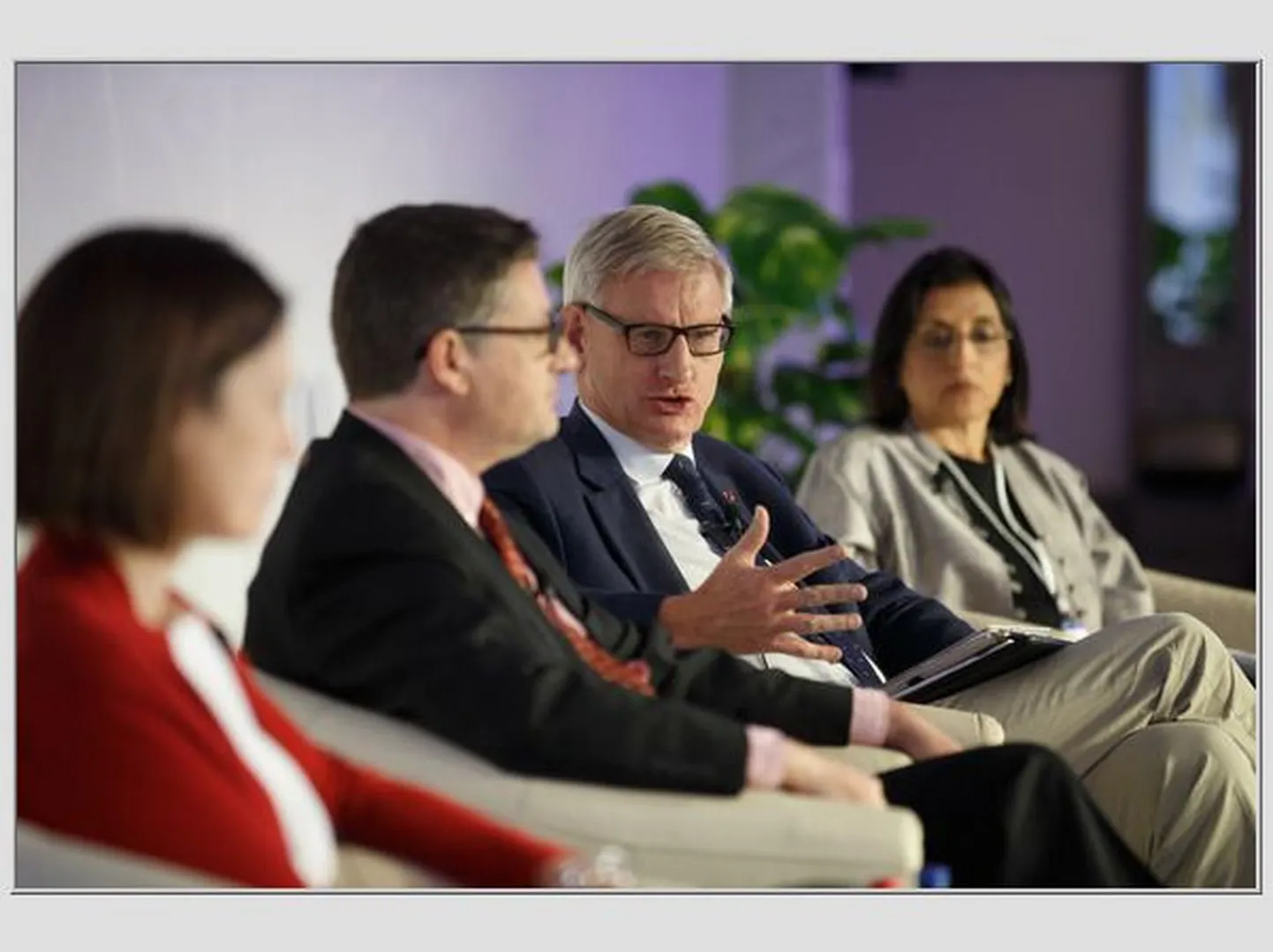 Carl Bildt reedel Tallinnas Lennart Meri konverentsil.