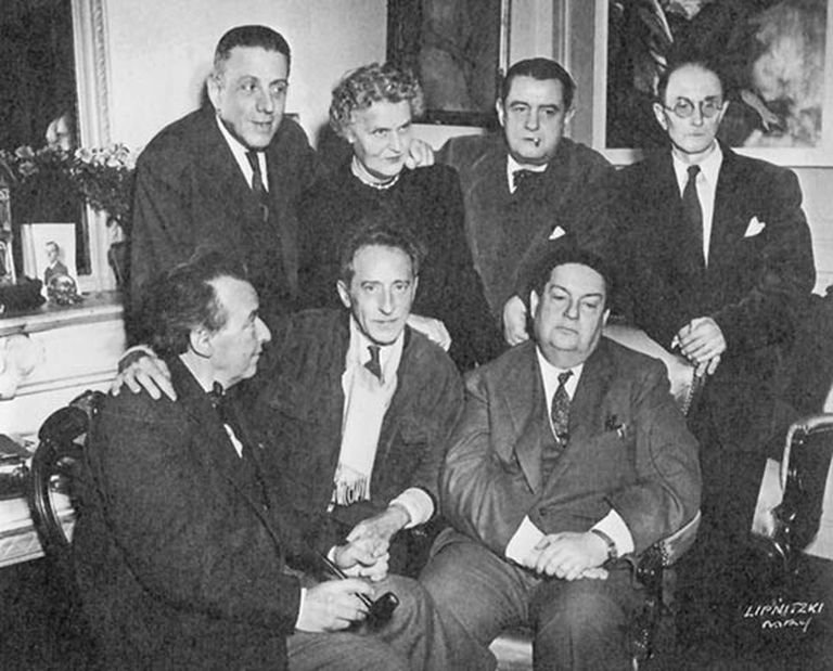 "Sešinieka" grupa 1957. gadā. 