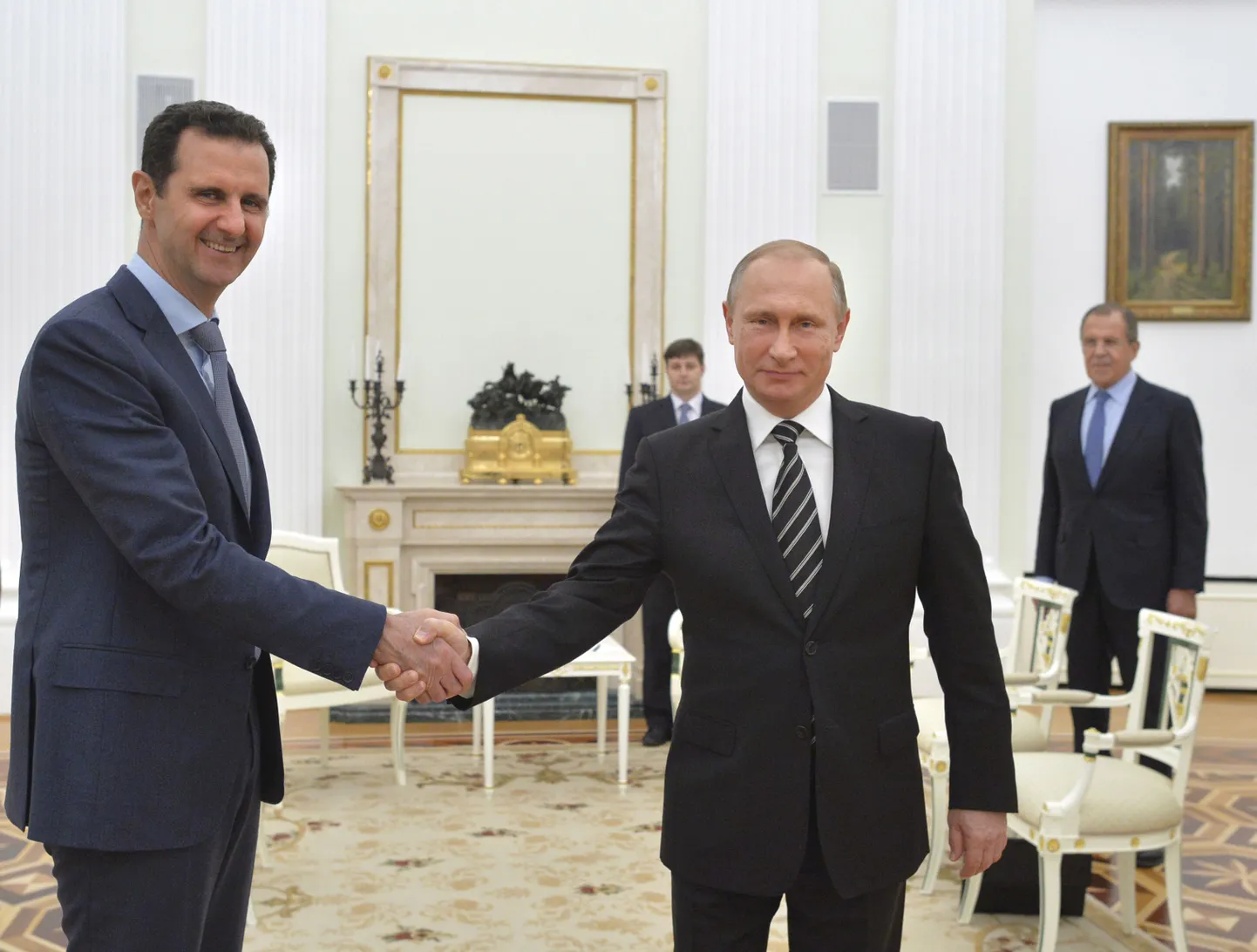 Bashar al-Assad ja Vladimir Putin mullu oktoobris.