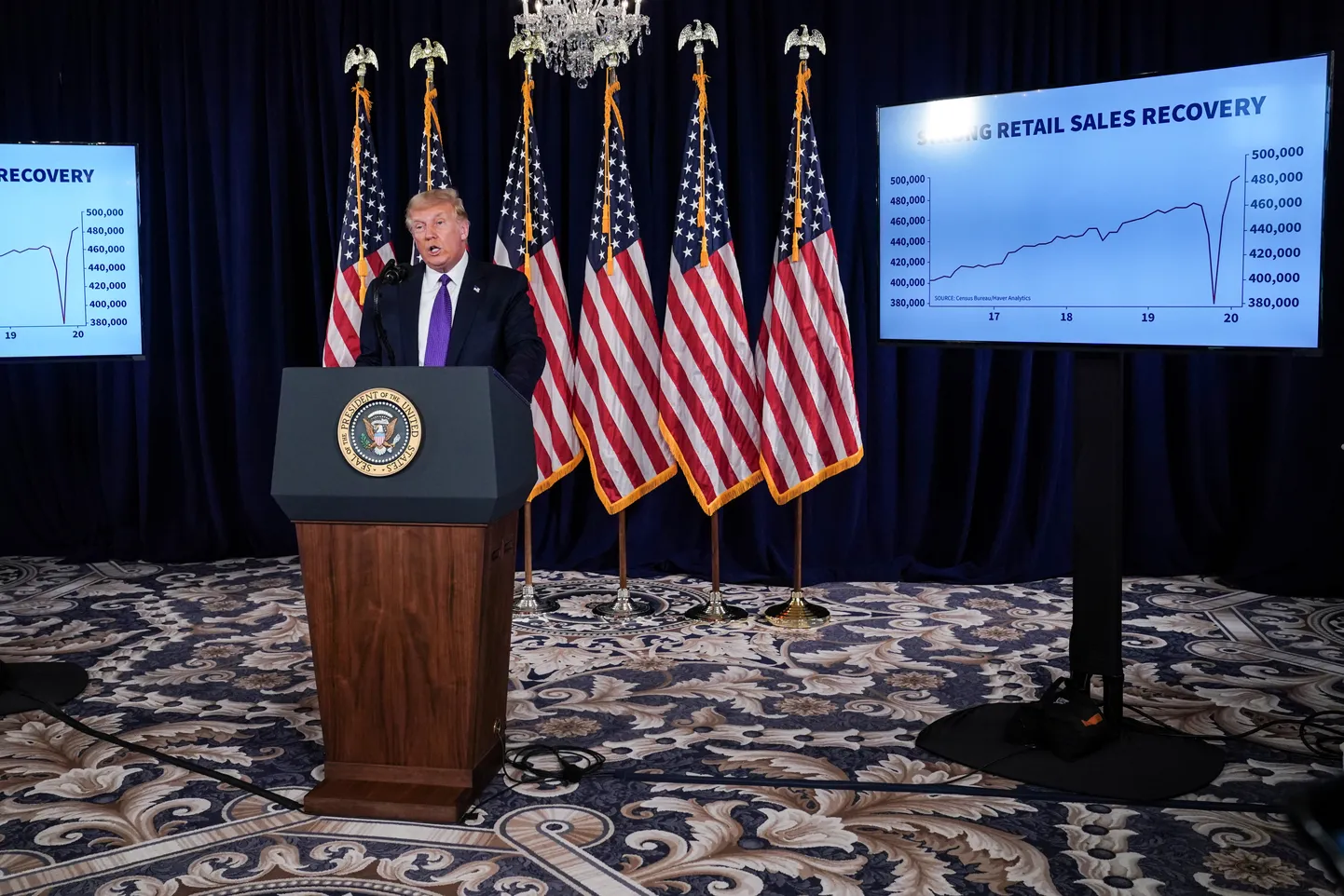 USA president Donald Trump.