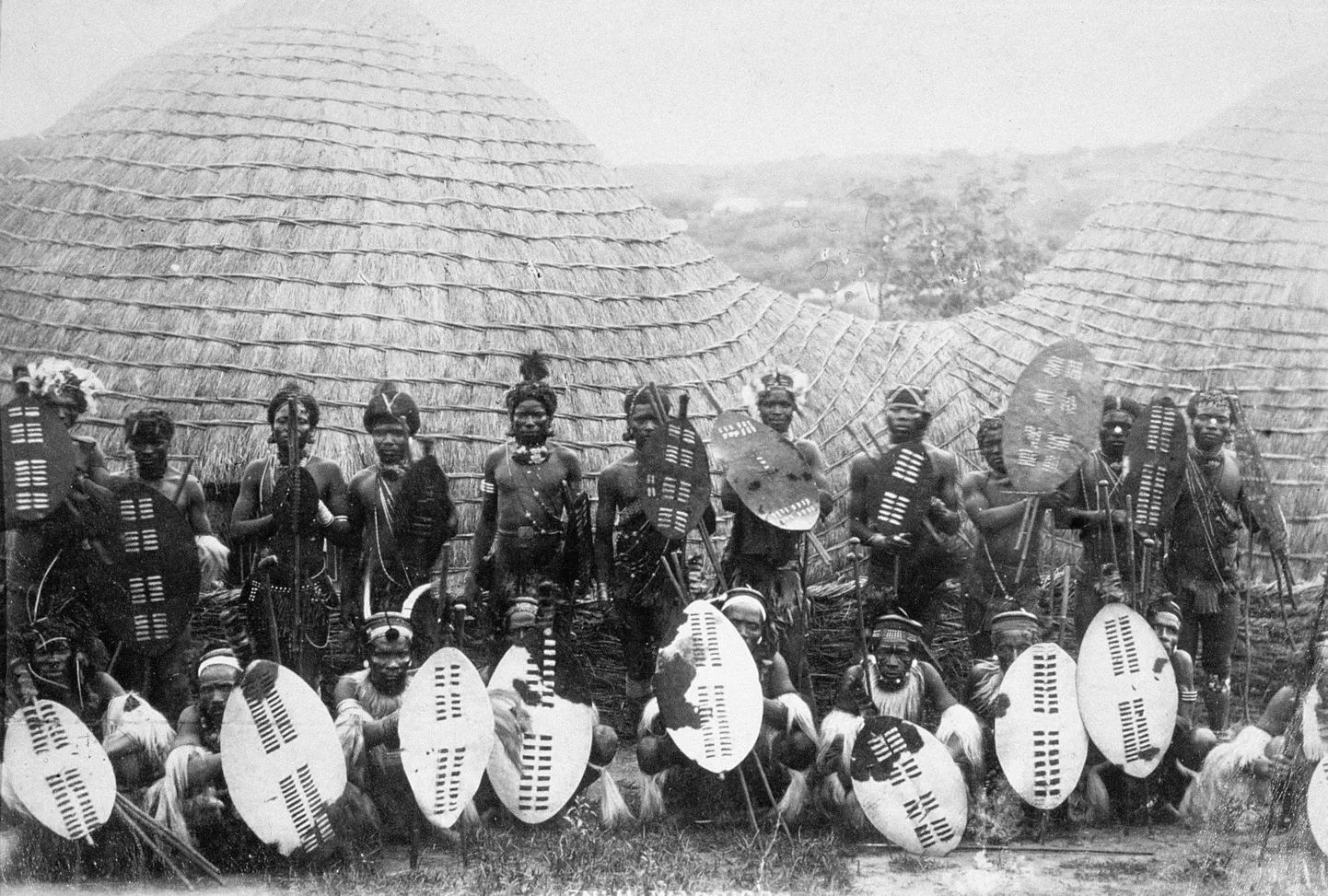 Lõuna-Aafrika zuulu sõdalased