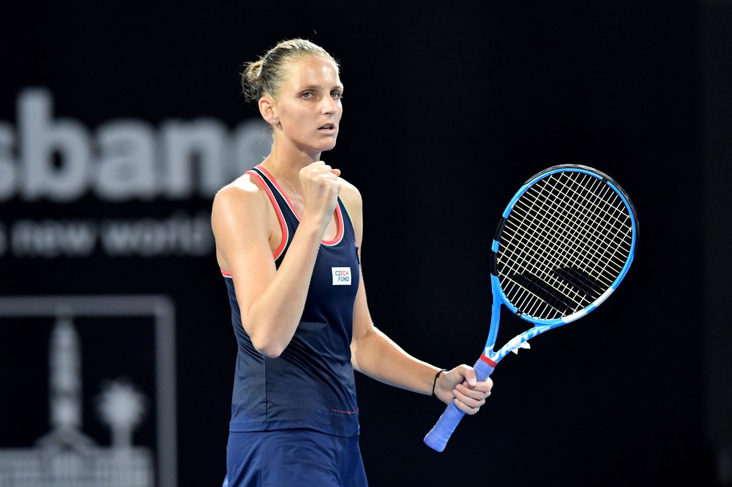 Karolina Pliškova teenis oma karjääri teise meistritiitli Brisbane'i tenniseturniiril.