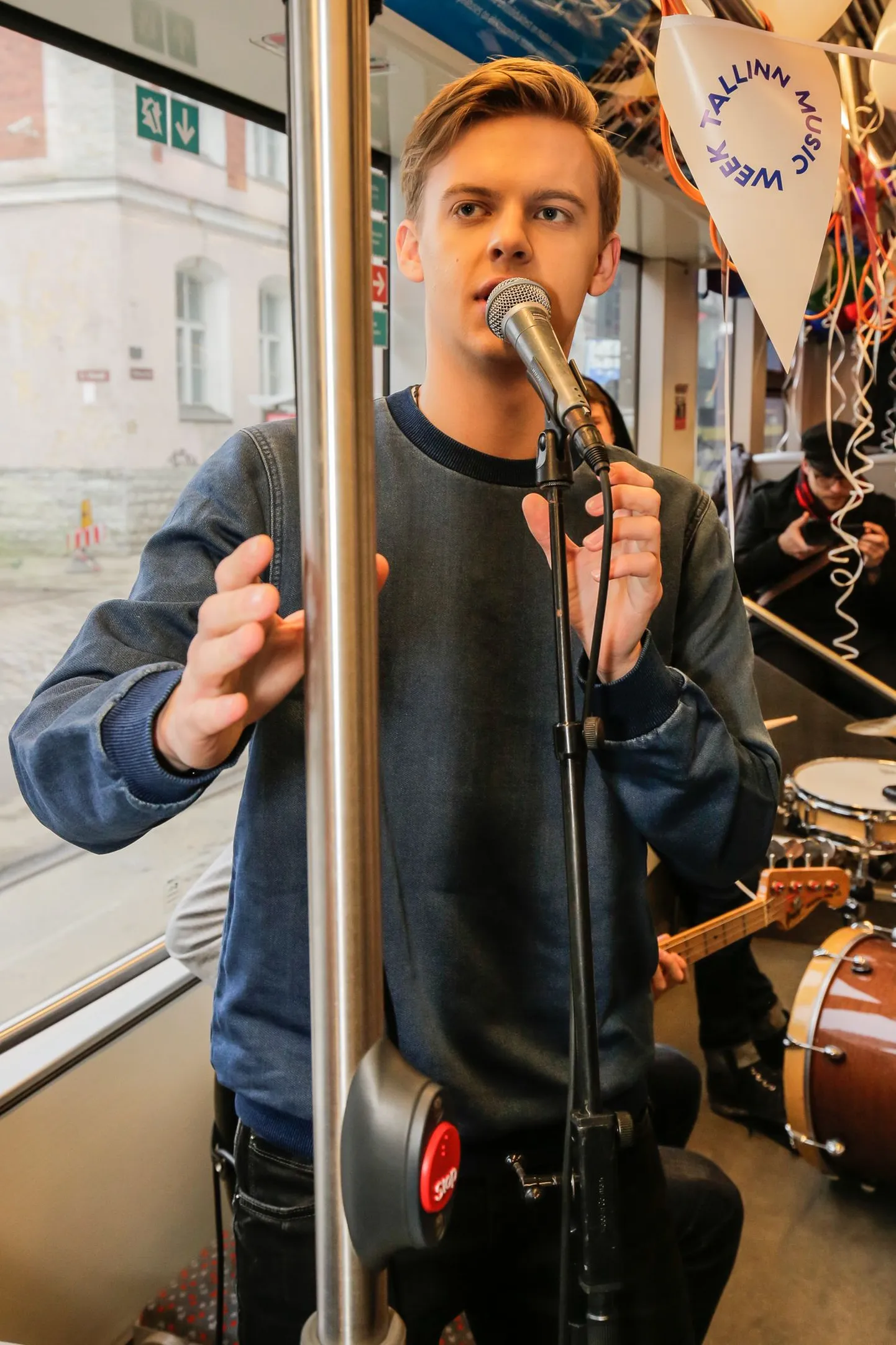 Jüri Pootsmann pani pidu trammis nr. 4