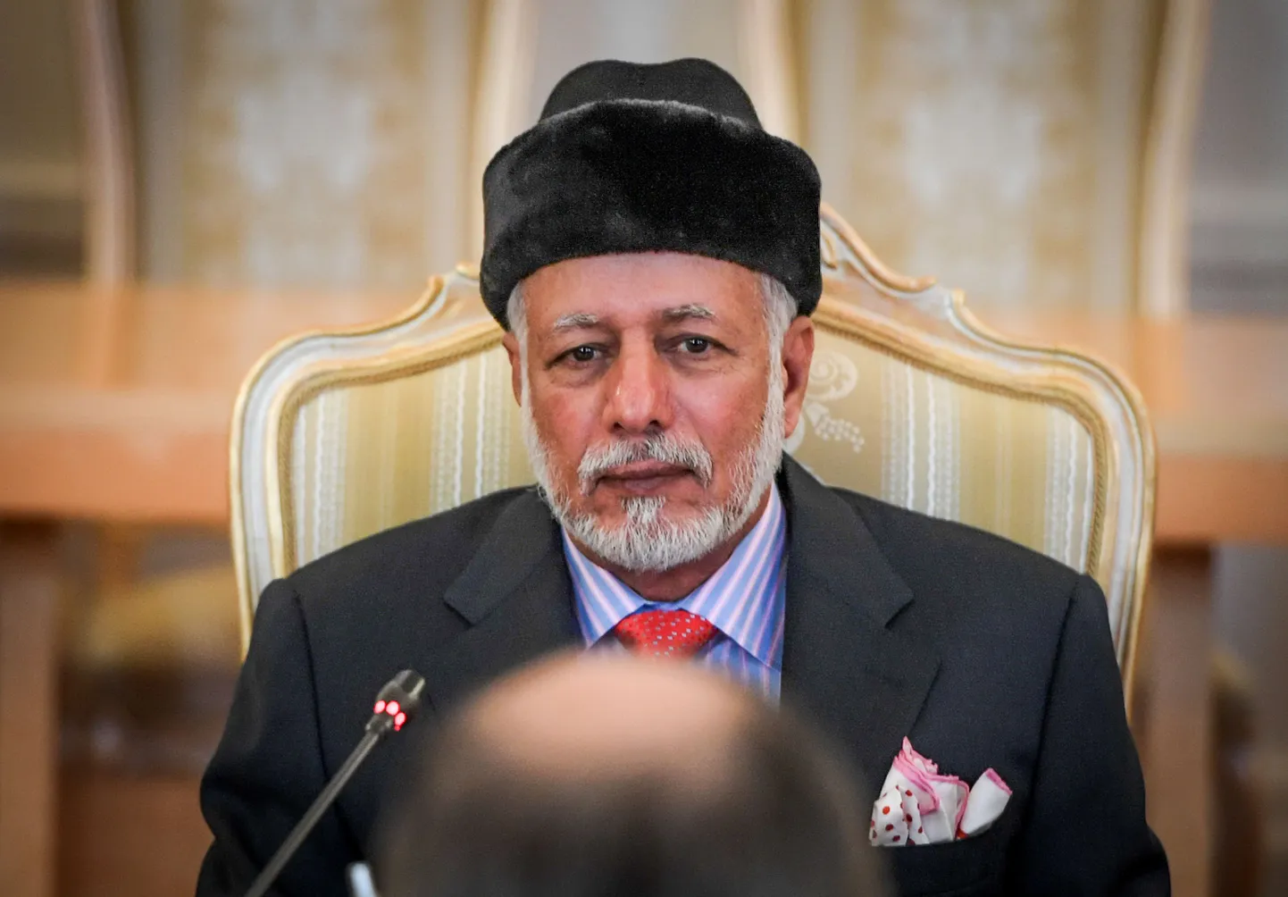 Omānas ārlietu ministrs Jusufs bin Alavi bin Abdullahs