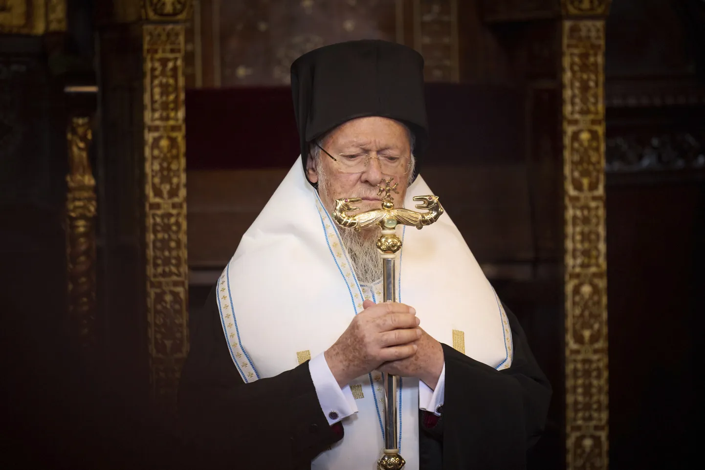 Bartholomew I of Constantinople, leader of Eastern Orthodox Christians.