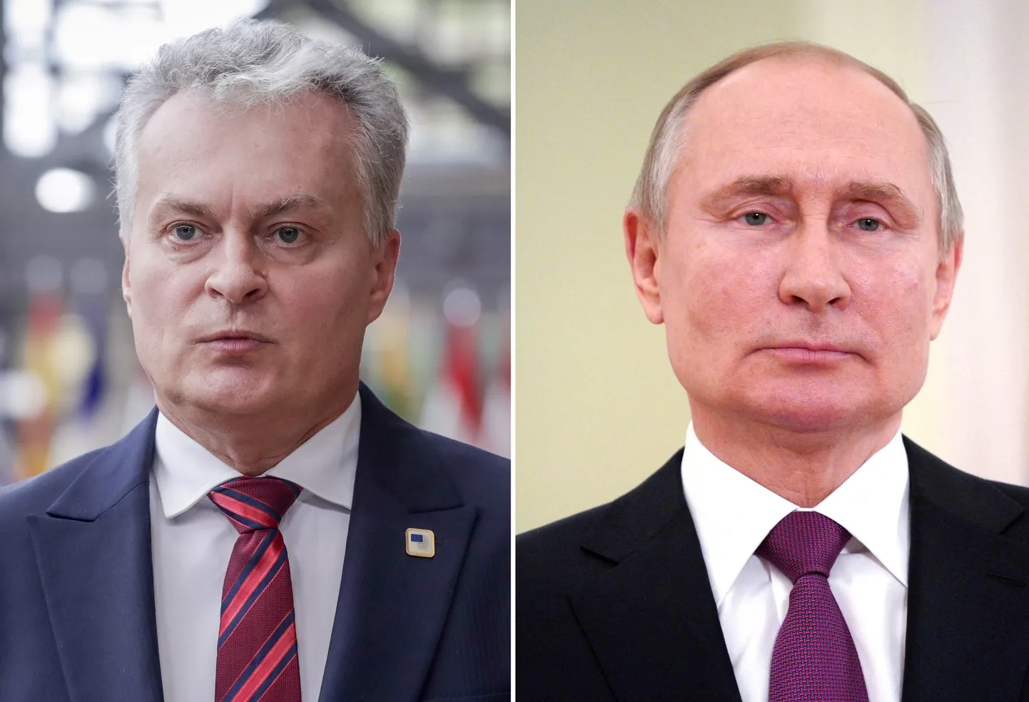 Lietuvas prezidents Gitans Nausēda, Krievijas prezidents Vladimirs Putins