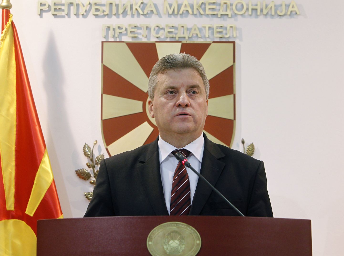 Makedoonia president Gjorge Ivanov.