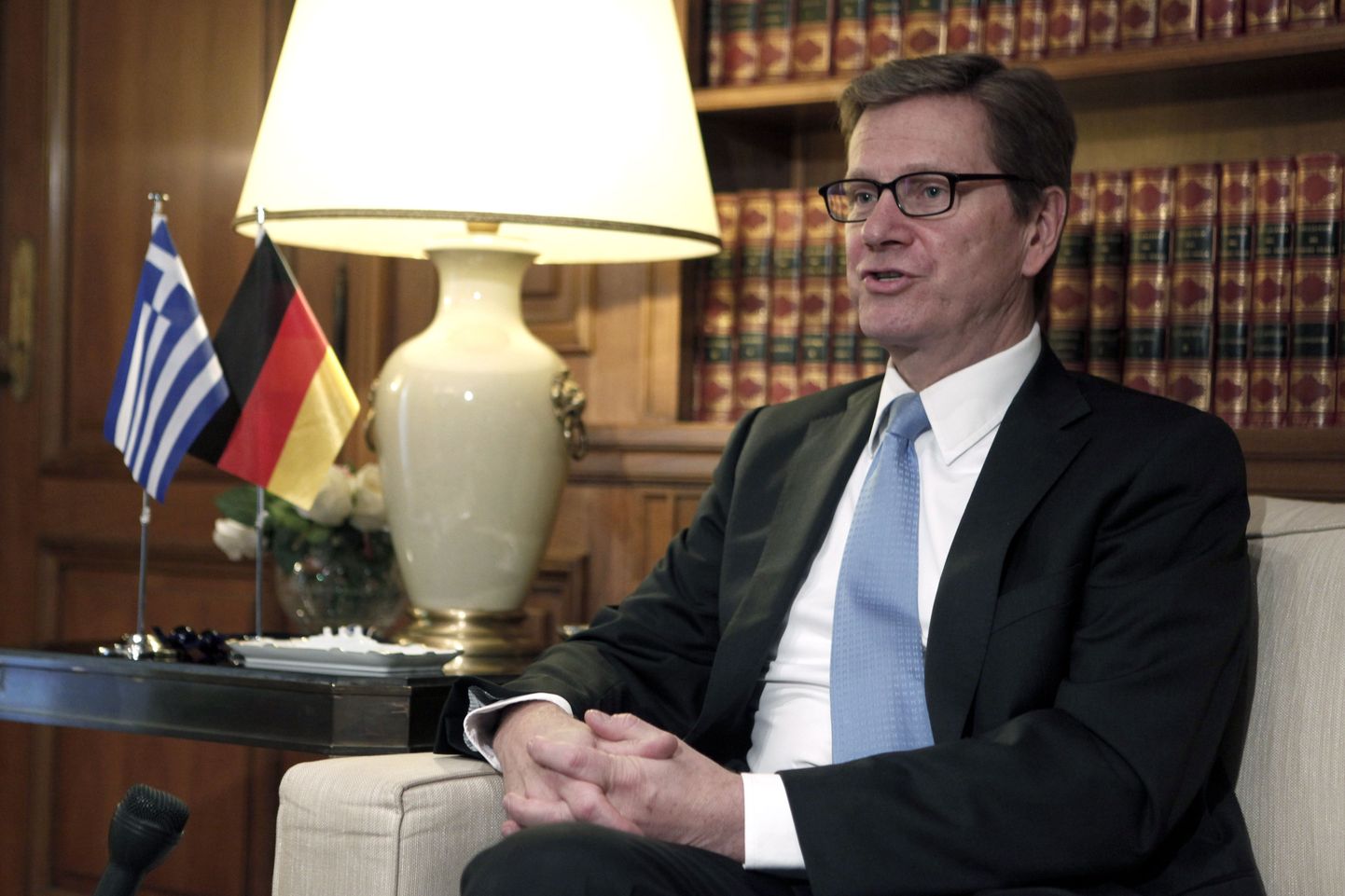 Saksamaa välisminister Guido Westerwelle kommenteeris Ateenas Egiptuse riigipööret.
