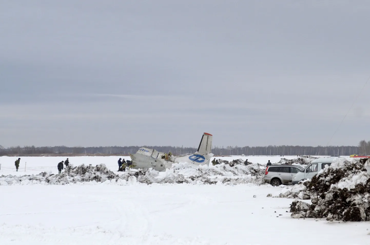 Lennuki ATR-72 rusud Tjumeni lähistel.