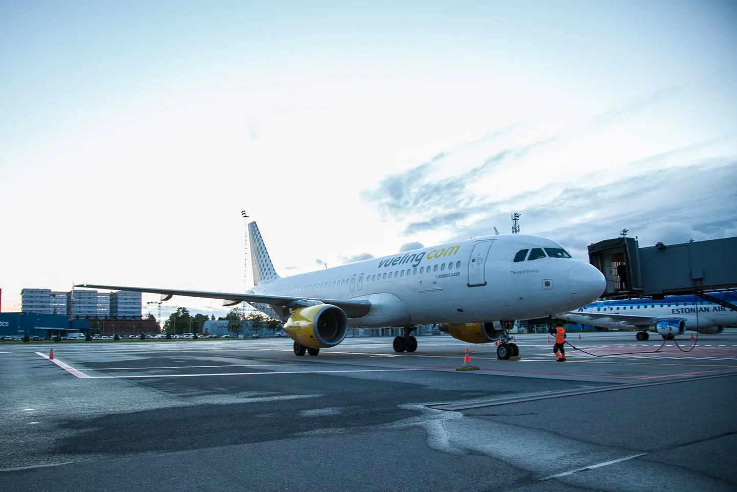 Vueling Tallinna lennuväljal