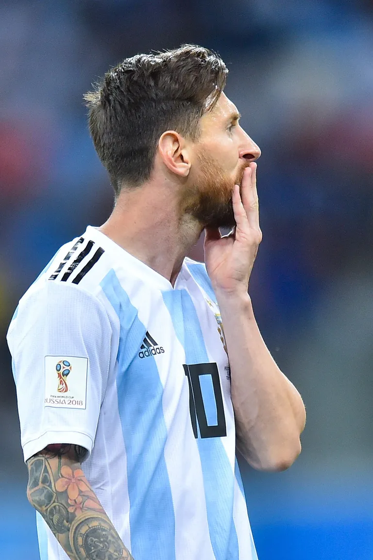 Pettunud Lionel Messi