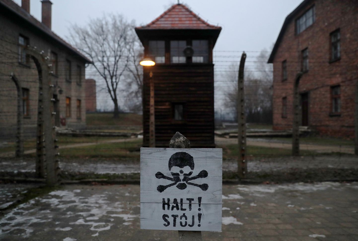 Auschwitzi koonduslaager Poolas.