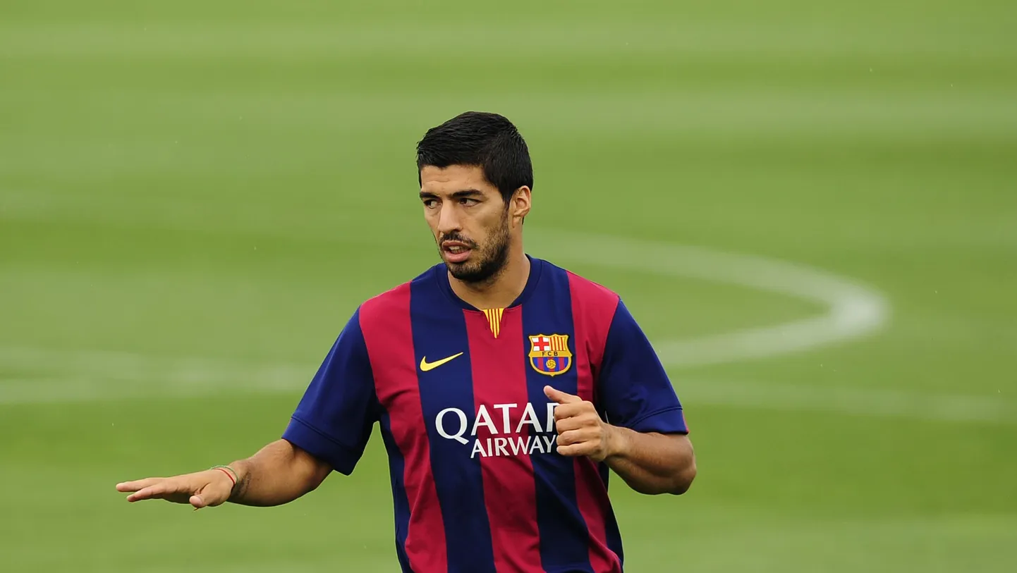 Luis Suarez FC Barcelona särgis.