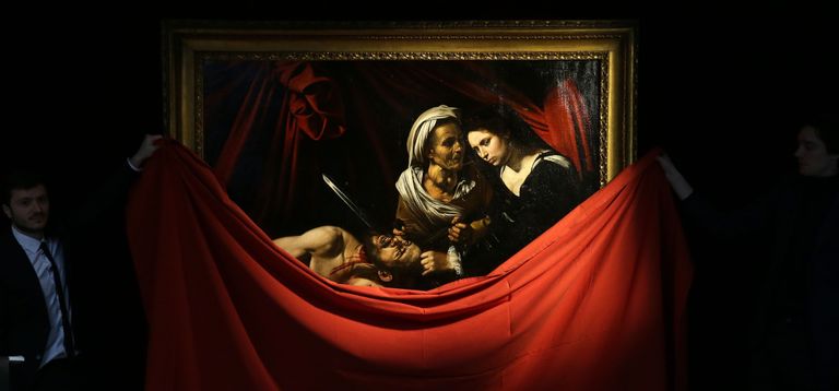 Caravaggio maal «Juudit Olovernest tapmas»