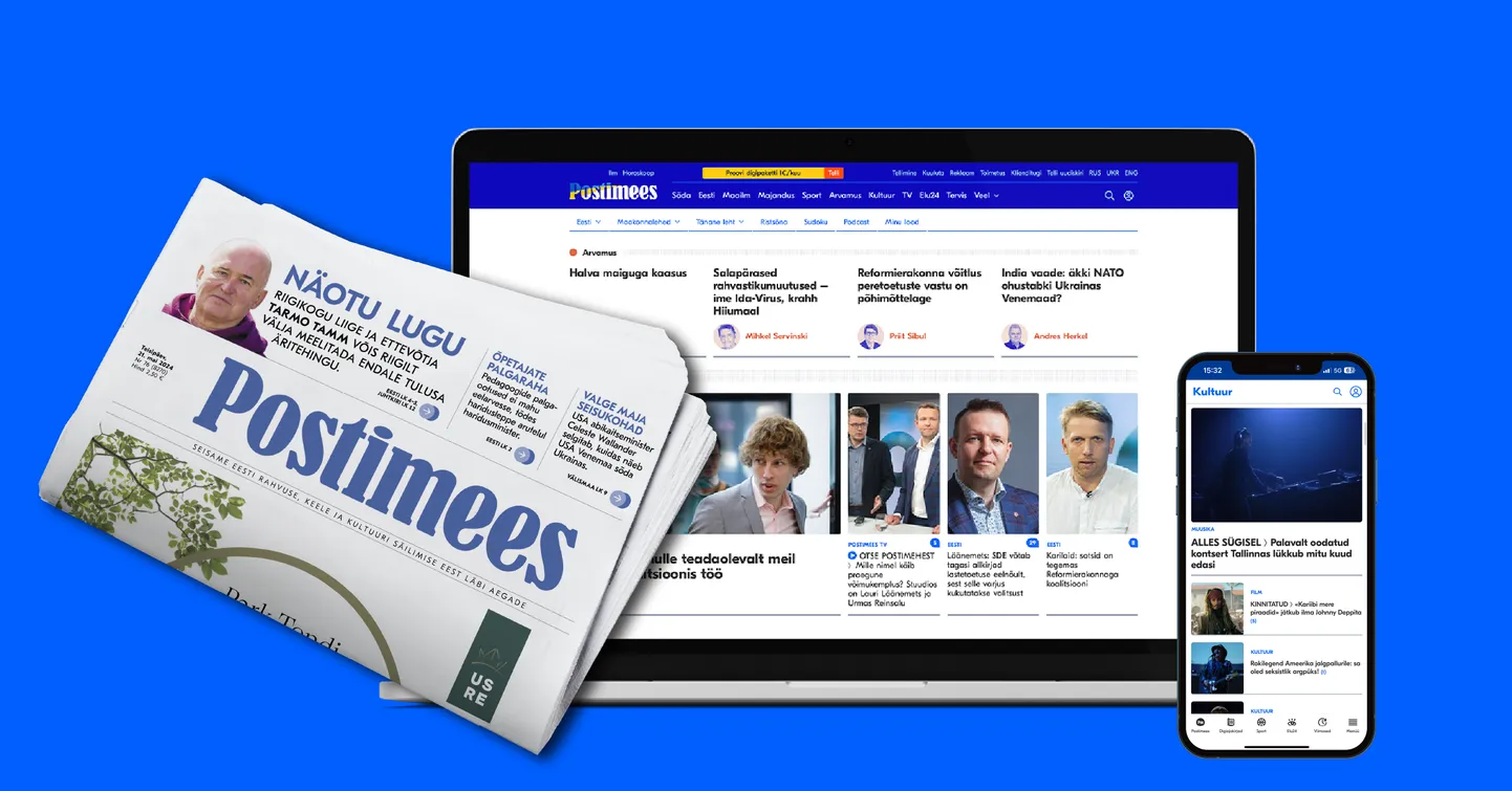 Postimehe paber- ja digiväljaanne.