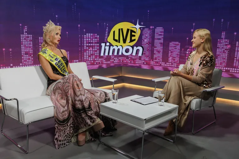 Юлия Агаева-Павлова в студии Limon LIVE.