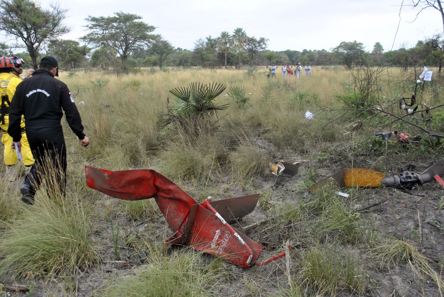 Paraguay presidendikandidaat César Oviedo sai lennuõnnetuses surma.