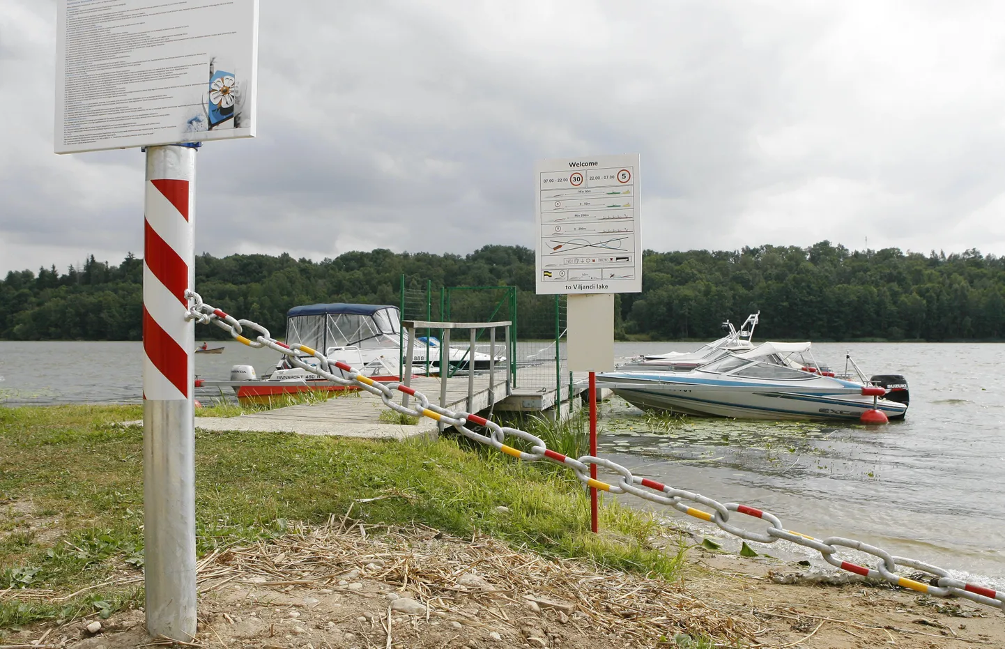 Iga päev Viljandi järvel käivate inimeste sõnul on seal tänavu suvel olnud rahulik.