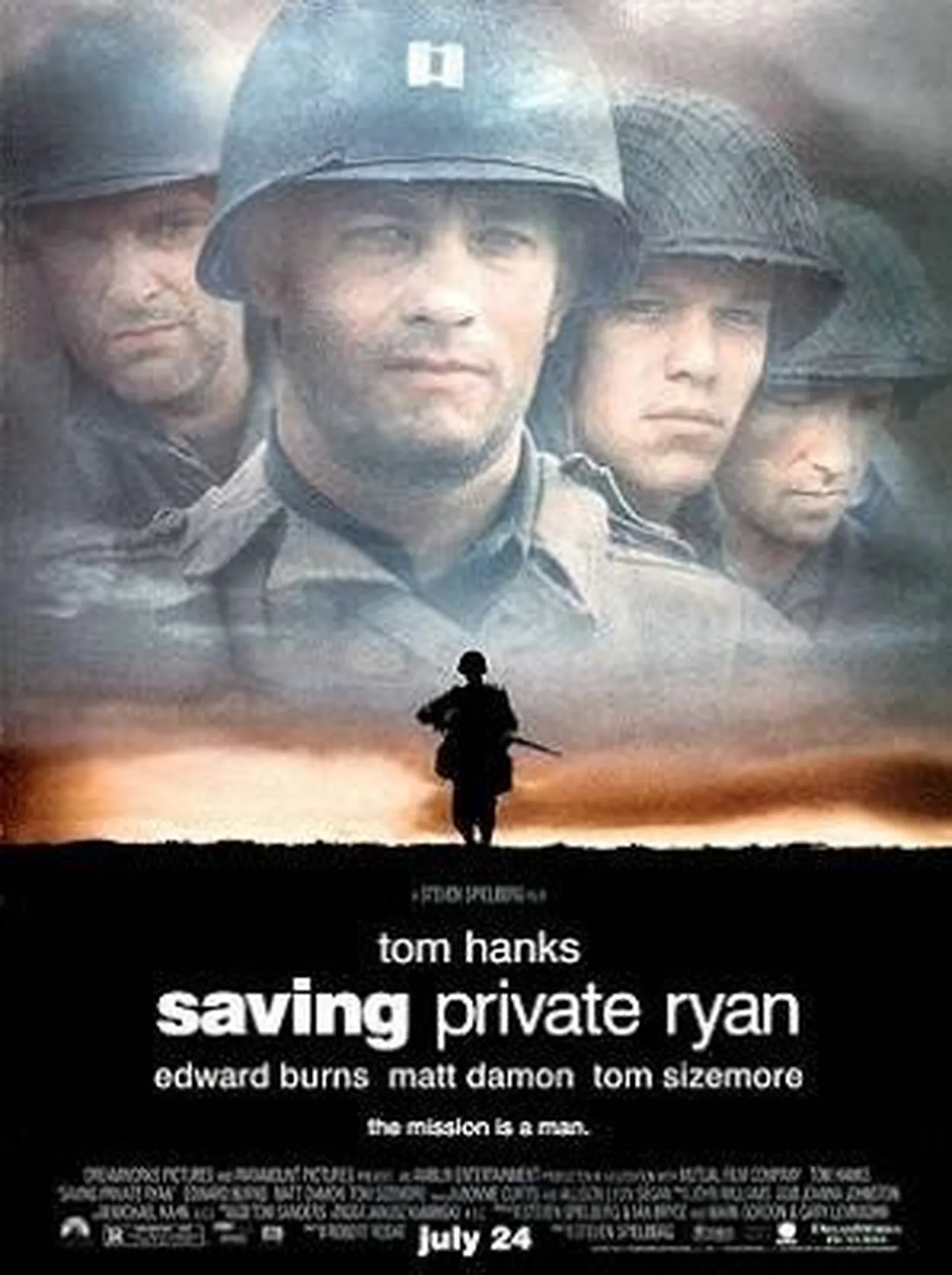 Filmi «Reamees Ryani päästmine» reklaamplakat