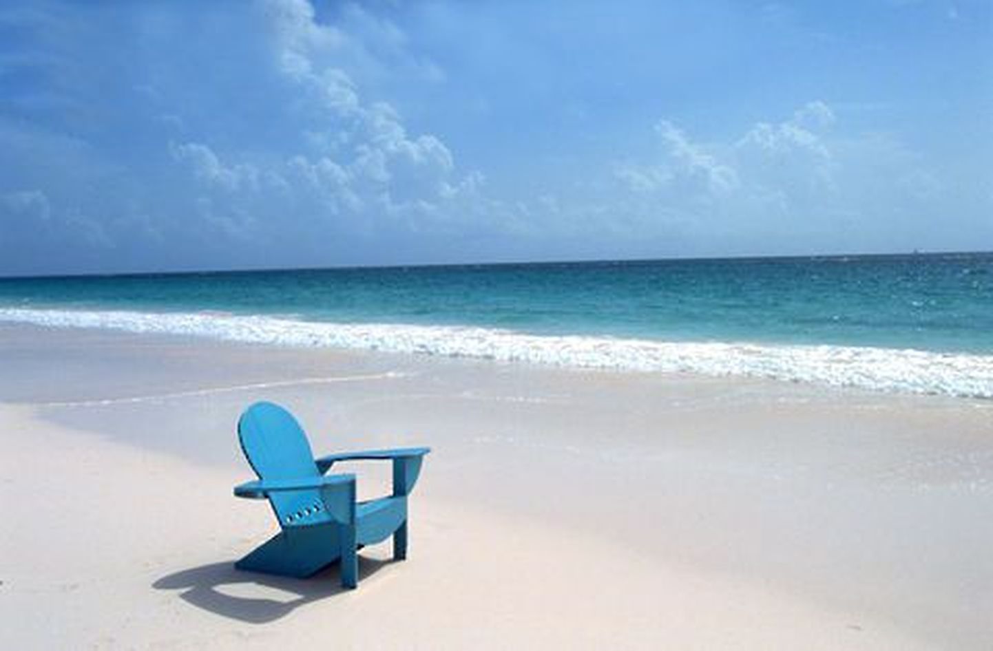 Пляж на Багамских островах.