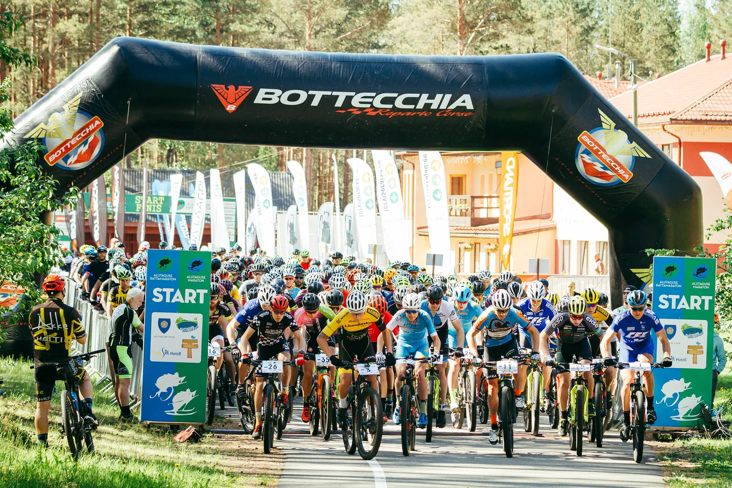 5. Alutaguse rattamaratoni start.