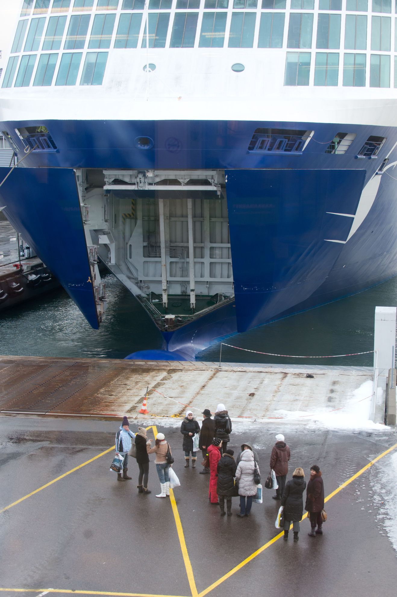 Eckerö Line'i uus alus MS Finlandia teeb täna oma avareisi