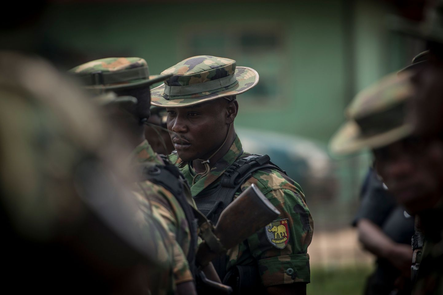 Nigeeria sõdurid 2019. aasta veebruaris.