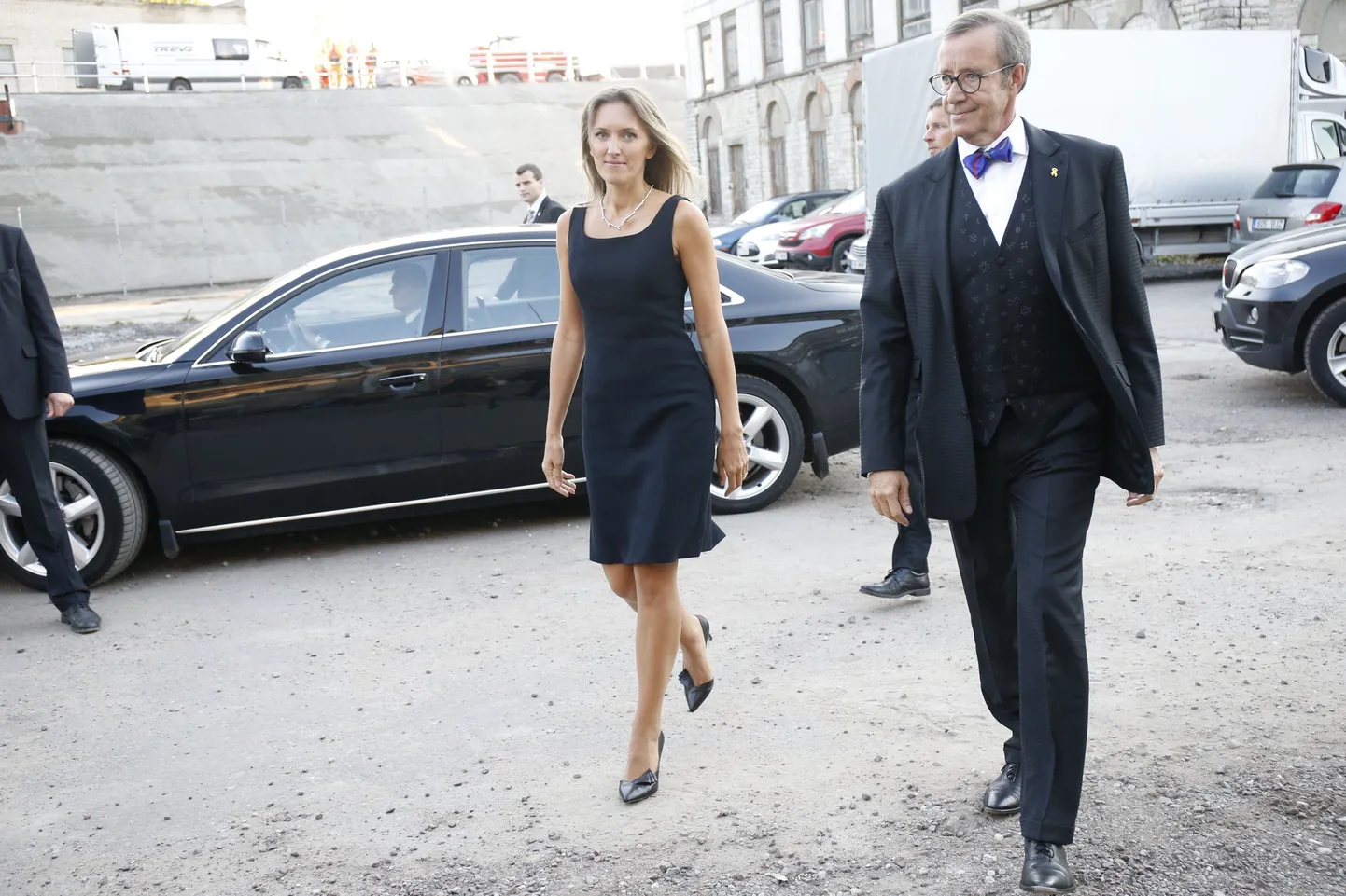 President Toomas Hendrik Ilves ja tema kaaslanna Ieva Kupce