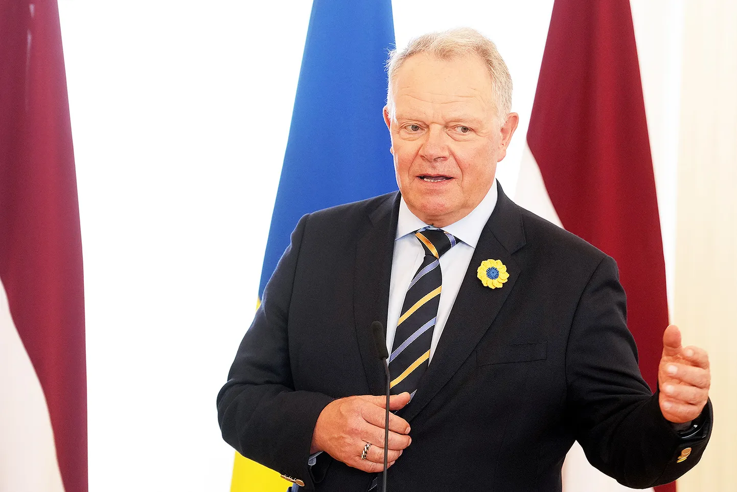 Bijušais Latvijas Nacionālo bruņoto spēku komandieris Raimonds Graube.