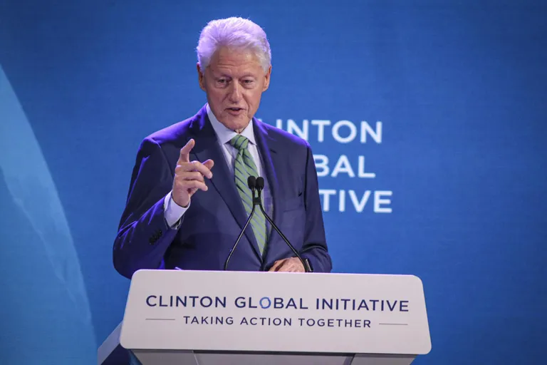 USA ekspresident Bill Clinton möödunud aastal omanimelise fondi üritusel.