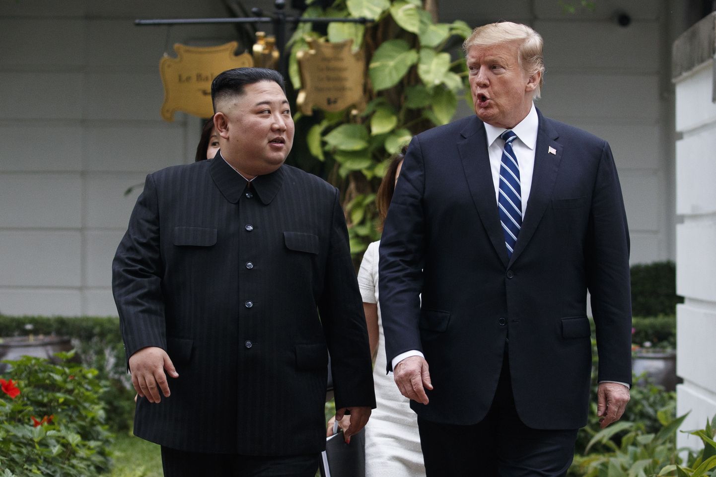 Donald Trumpi ja Kim Jong-uni jalutuskäik Hanois.