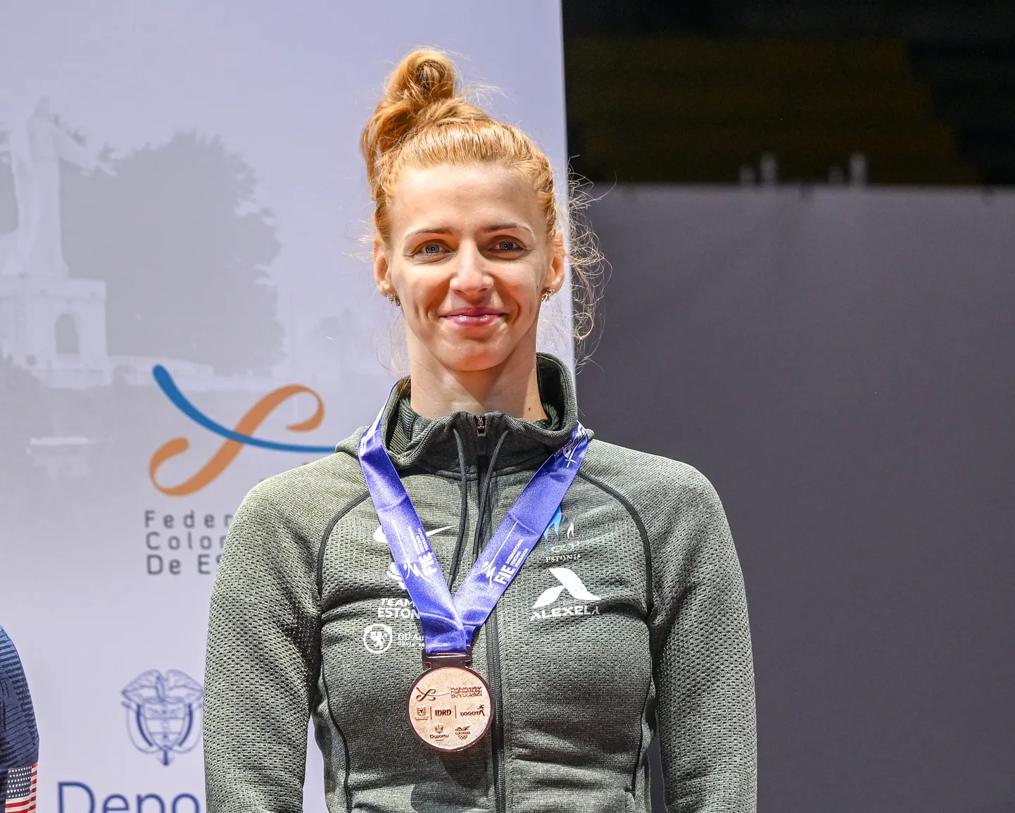 Katrina Lehis saavutas Bogota GP-etapil kolmanda koha.