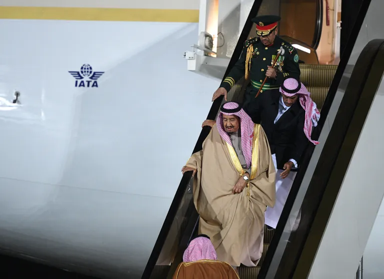 Saudi Araabia kuningas Salman Moskvas