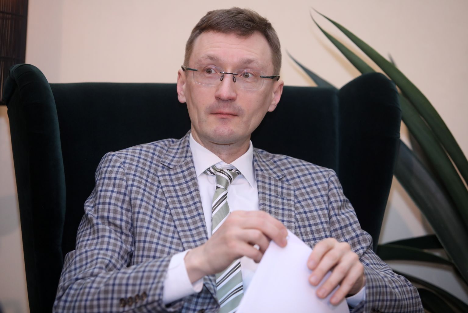 Руководитель центра SKDS, социолог Арнис Кактиньш.
